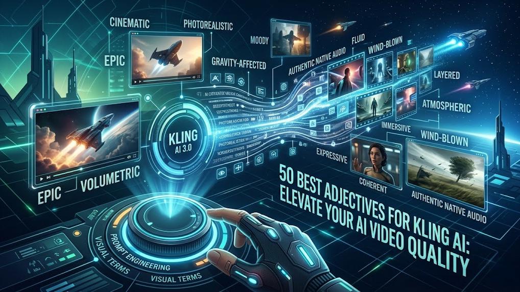 50 Best Adjectives for Kling AI: Elevate Your AI Video Quality