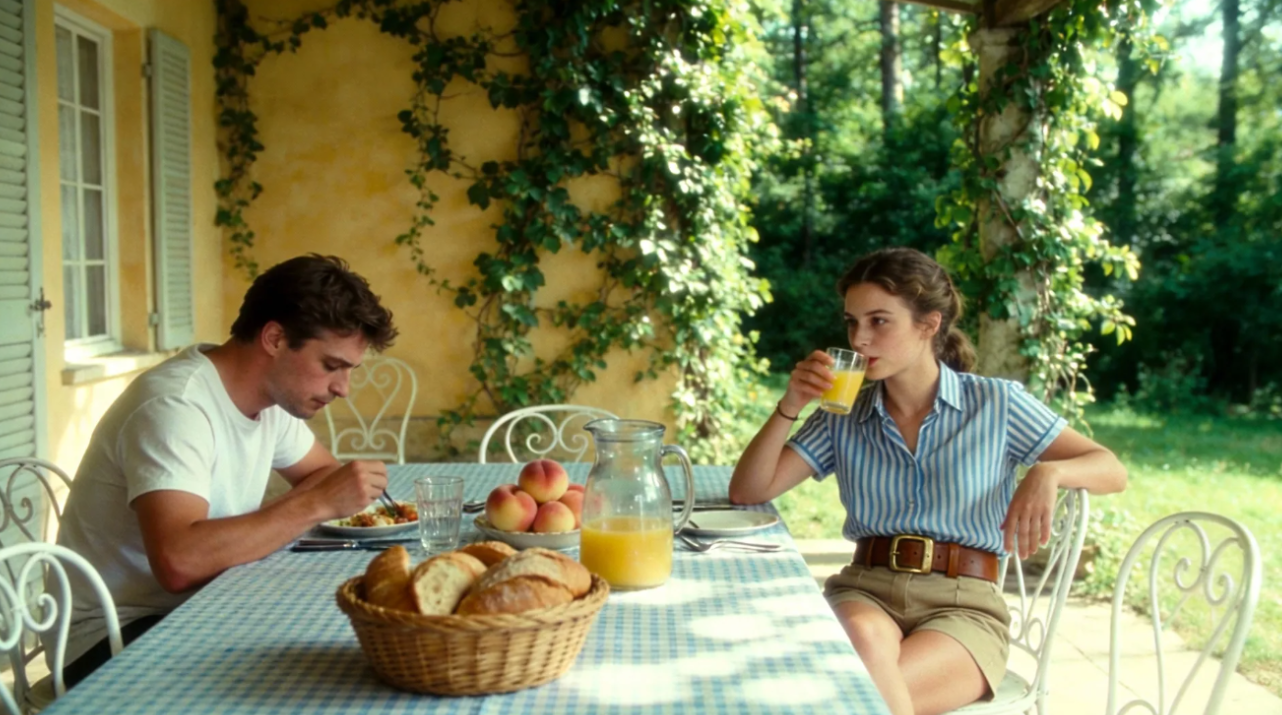 Kling VIDEO 3.0 reference image for a dialogue scene